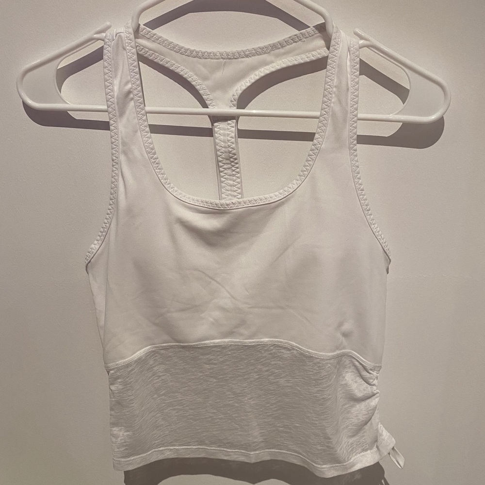 Sheer Tank with Built-In Bra